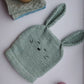Bunny Bath Mitt - english pattern